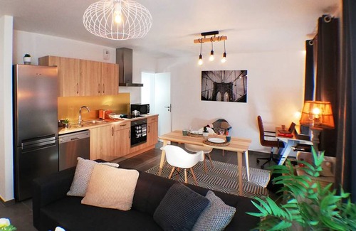 Gosselies Apartment | 70 m² Apartment ∙ 1 bedroom ∙ 2 guests