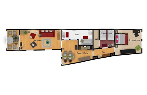 Naumburg Apartment | 75 m² Apartment ∙ 1 bedroom ∙ 5 guests