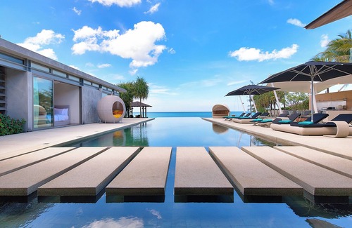 Khok Kloi Villa | 7BR Beachfront Villa w/Kid's Room and Spa | Natai Beach