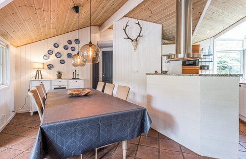 Houstrup House | 8 person holiday home in Nørre Nebel