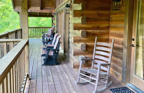 Black Bear Falls Cabin | "A Black Bear's Den" Great family fun!