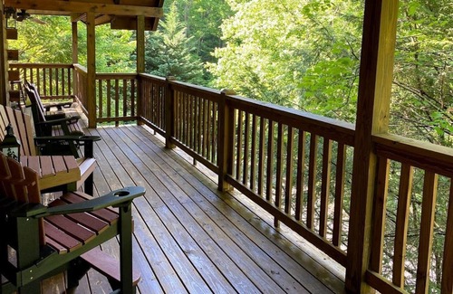 Black Bear Falls Cabin | "A Black Bear's Den" Great family fun!