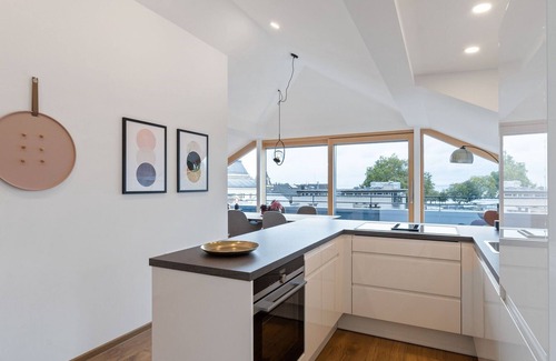 Bregenz Apartment | A dreamy city apartment with a view of Lake Constance.