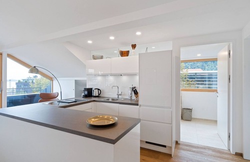 Bregenz Apartment | A dreamy city apartment with a view of Lake Constance.