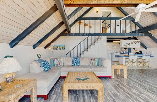 South Ponte Vedra Beach House | A-frame beach house steps from the ocean with deck & central AC
