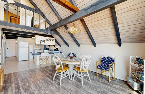 South Ponte Vedra Beach House | A-frame beach house steps from the ocean with deck & central AC