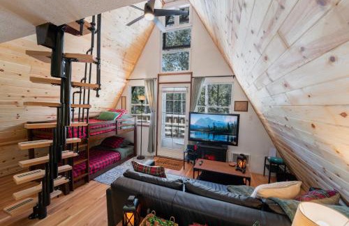 Saint Mary's House | A-Frame Cabin - Mountain Views, Deck, Pet Friendly