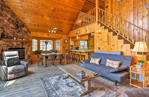 Running Springs Cabin | A-Frame Cali Cabin w/Unobstructed Valley Views!