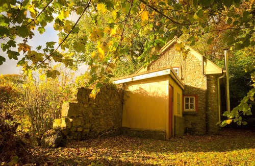 Mountrath House | A gardener's cottage tucked away in the corner of an old country house estate.