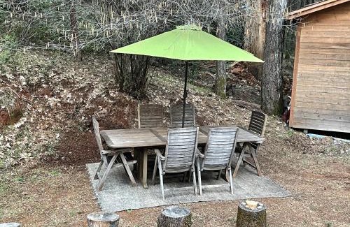 Foresthill House | A Lovely Cabin House at Way Woods Retreat with Outdoor Hot Tub! - By Sacred Hub MGMT