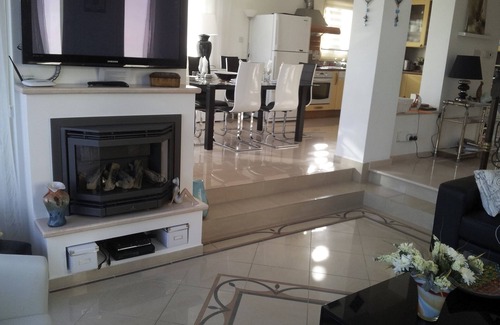 Kissonerga Villa | A luxury detached seafront villa with heated swimming pool & stunning views