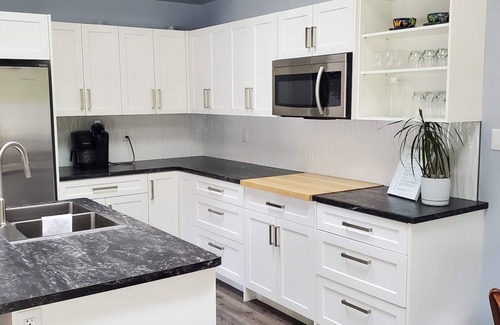 Regional District of Nanaimo Cottage | A modern cozy cottage in your own wooded backyard located mid Vancouver Island.