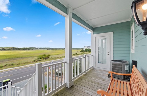 Holden Beach House | "A Perfect Landing" is a 6 Bedroom/6.5 Bath Home w/Private Pool & Elevator.