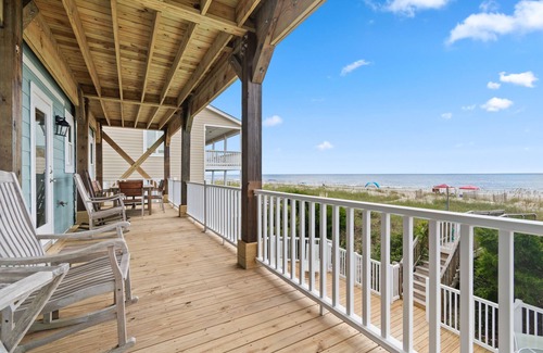 Holden Beach House | "A Perfect Landing" is a 6 Bedroom/6.5 Bath Home w/Private Pool & Elevator.