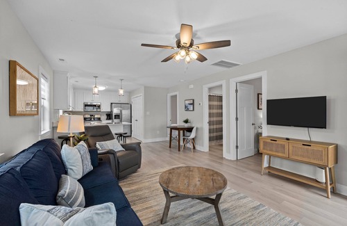 Atlantic Beach House | A Walk on the Beach B gets your feet in the sand within 250 ft. Pet friendly
