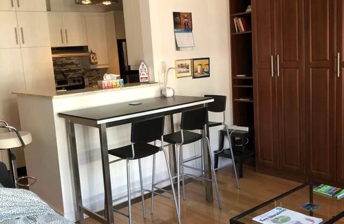 Sainte-Marie Condo | Abanico central all-equipped studio - long stays onlynn