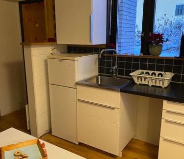 Vaxjo Apartment | ABONNERA Lugnt centralt parkering altan