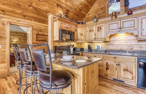 Black Bear Falls Cabin | ABOVE THE CLOUDS! 4 Bedroom in the Smokies!