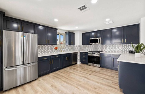 Racquet Club South House | Acacia Retreat by Rather Be Properties: Luxury Retreat- Heated Pool/Spa, BBQ & Yard Games