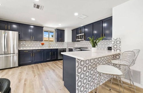 Racquet Club South House | Acacia Retreat by Rather Be Properties: Luxury Retreat- Heated Pool/Spa, BBQ & Yard Games