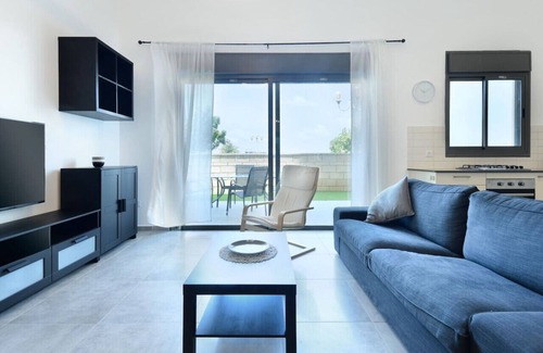 Nahariya Apartment | Achziv Beach Getaway with Balcony by Sea N' Rent