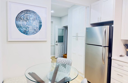 Ventnor City Condo | ACROSS from Ventnor BEACH BLOCK! 2 bd -and 2 ba unit - 8th house from beach.