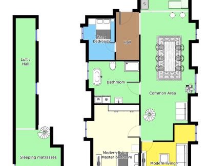 Aalborg Apartment | aday - 3 bedroom - Modern Living Apartment - Aalborg Center