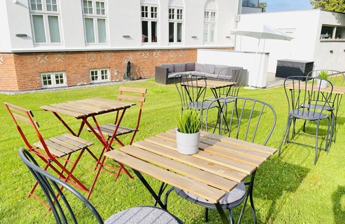 Aalborg Apartment | aday - City Central Mansion - 1 bedroom apartment with garden