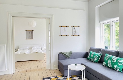 Aalborg Apartment | aday - City Central Mansion - 1 bedroom apartment with garden