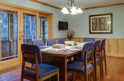 North Creek House | Adirondack Retreat with Heated Pool and Scenic Views!