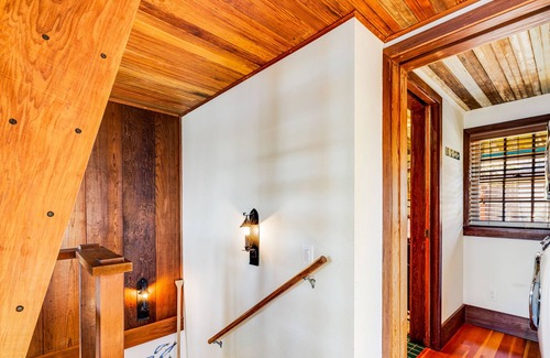 Old Town Cottage | Adorable waterfront cottage with private hot tub, deck, & wood stove