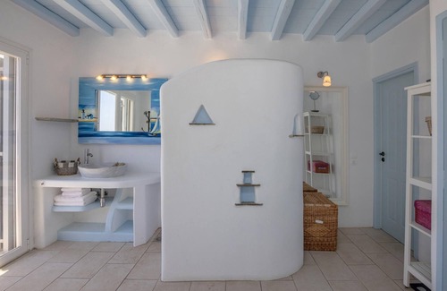 Agios Sostis Villa | ''Aegean Whispers'' Sea Front Villa in Tinos