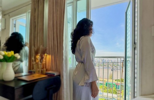 Santo Cristo Condo | Aesthetic 1-bedroom condo with WiFi, City View in Quezon City, Philippines