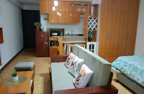 Sasa Condo | Affordable Studio Type Condo for Rent w/unli WIFI , Netflix n etc
