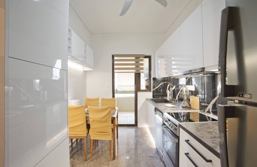 Palaio Faliro Apartment | Afrodite Classic Residence, 2BR, WiFi, City View