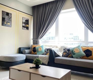 Medini Apartment | AGH-Medini Signature轻奢温馨风-3分钟乐高乐园-儿童游戏角落-儿童亲善-9pax