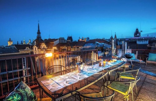 Prague 1 Apartment | Air conditioned Penthouse with Spacious roof terrace in the heart of Old Town