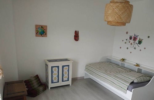 Lussan House | Air-conditioned house with swimming pool, hillside views