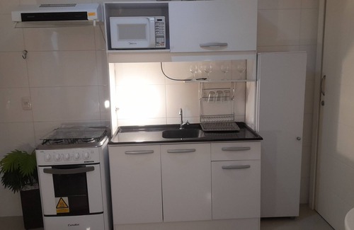 Ipira Apartment | Air-conditioned studio, wifi in the center of Piratuba SC