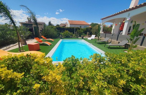 Pollestres Villa | Air-conditioned villa with private swimming pool 8 persons Classified 4*.
