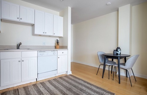 Theatre District Apartment | Airy Downtown 2BR w/W/D, nr. Boston Common, by Blueground
