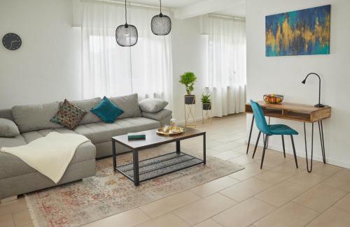Walldorf Apartment | Ajko Homes - Design Apartment - Parkplatz - Balkon - Netflix - 6 Pers