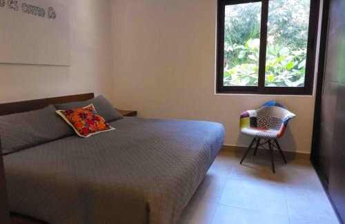Akumal Apartment | Aku-Chic Newly furbished condo Jungle pool