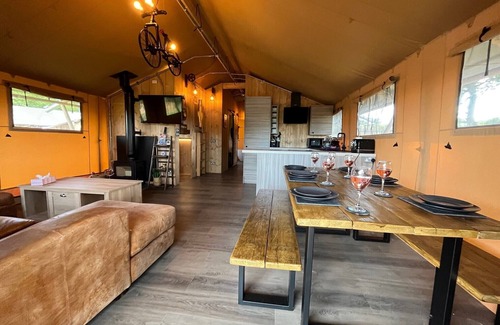 Tenby RV Rental | Aladdin Safari Tent Pembrokeshire