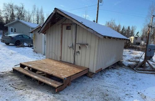 Knik-Fairview RV Rental | Alaska Native Steam Bath w/Power and Water for RV, free wifi