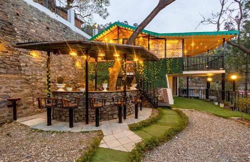 Sukha Villa | Alaya Stays Farsauli 1 - Pet friendly 3 BHK Hillside Getaway with Gazebo & Balcony
