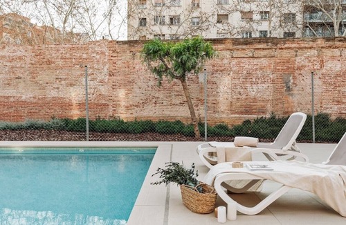Les Corts Apartment | Aliga - 3 bedroom and pool in Les Corts