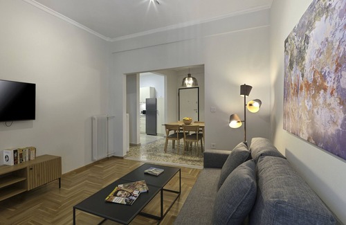 Attiki Apartment | Alkiviadou 55 · Modern 1BDR Apartment with Balcony