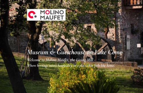 Colico Apartment | Alle Macine - Lake Como Heritage Home in Molino Maufet Watermill - Lake View Balcony