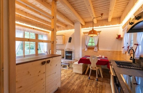 Ukanc Ski Chalet | ALPIK Chalets - Bohinj - Chalet RAVBŠIC - Mountain&River view, Fireplace, Sauna